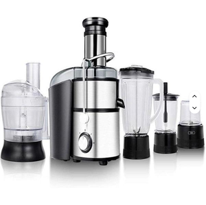 เครื่องเตรียมอาหารใหม่เอี่ยม ระดับมืออาชีพ สำหรับใช้ในบ้าน 5 in 1 เครื่องคั้นน้ำผลไม้เอนกประสงค์ เครื่องปั่นทันสมัย - Product Image 2