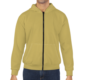 Sudadera con capucha y cremallera para hombre, estilo urbano - Product Image 1