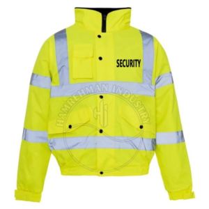 Chaqueta de Trabajo de Seguridad Personalizada, Uniforme de Guardia de Seguridad, Chaqueta de Invierno Impermeable para Hombre - Product Image 1