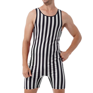 Wholesale Price Custom Printed Heat-Transfer Knitted High Street Style Wrestling <b>Singlet</b> <b>Men's</b> Quick Dry Lightweight Fighting - Product Image 3