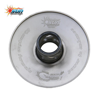 SUN RACING BEAT FI V1 Nouvelle Couvercle de panneau d'entraînement en acier pour poulie motrice CVT, Pièces de rechange/amélioration pour transmission de moto