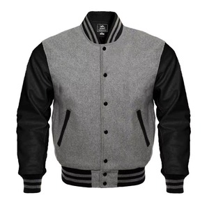 2026 New Arrival Hooded Bomber College <b>Jackets</b> Breathable <b>Canvas</b> 100% Cotton Casual <b>Work</b> Wear for Winter - Product Image 6