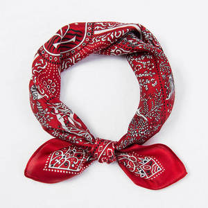 ผ้าพันคอไหมพรีเมียมสำหรับผู้หญิง ผ้าพันคอไหมยาวแฟชั่นสำหรับผู้หญิง ผ้าคลุมไหล่ไหมเรียบหรูสำหรับผู้หญิง - Product Image 2