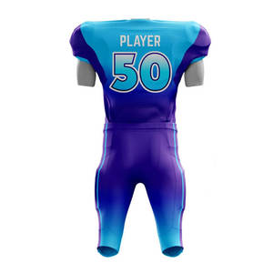 Fournisseur Direct d'Usine - Uniforme de Football Américain Imprimé 100% Polyester Léger et Respirant - Service OEM - Tenue d'Entraînement à Prix Bas - Product Image 2