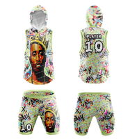 Maillot de football 7 contre 7 personnalisé à faible MOQ, uniforme de flag football, ensemble short de compression sans manches pour adulte, noms et numéros gratuits, maillots 7v7