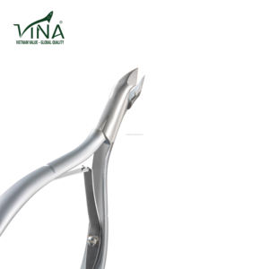 Vina VNC-08-GC doigt ongles beauté ongles fournitures dissolvant de cuticules haute qualité professionnel en acier inoxydable pince à cuticules - Product Image 2