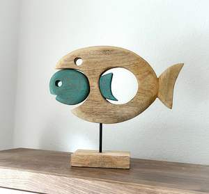 Fabricante confiable de centros de mesa decorativos de madera hechos a mano para exhibiciones en eventos culturales y decoración única del hogar. - Product Image 1