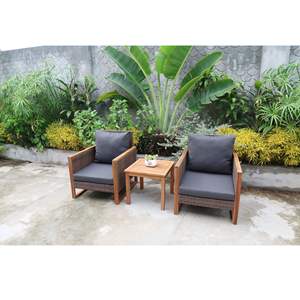 Table basse de style farmhouse moderne, idéale pour les hôtels, couleur et logo personnalisables, bois massif de haute qualité, confortable pour les invités - Product Image 4