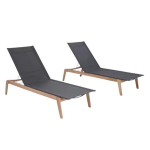 ไม้สักแข็งเก้าอี้อาบแดดเก้าอี้พักผ่อน - Product Image 2