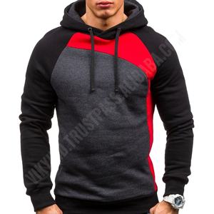 Sudaderas con capucha de alta calidad para hombre, ropa deportiva masculina de marca personalizada, jersey de hiphop ajustado a la moda - Product Image 1