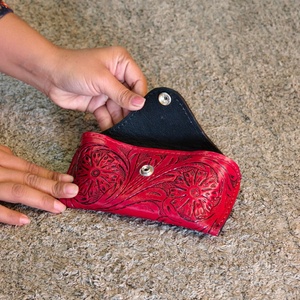 Carteras de Cuero Genuino para Mujer, Estilo Vintage, Impermeables, Anti-Robo, Regalos Personalizados, Funda Tipo Clutch Hecha a Mano, Cuero Venus - Product Image 3