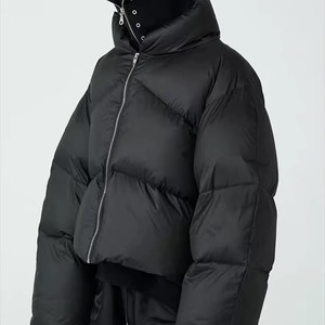 Chaqueta de Plumón Corta Acolchada de Invierno para Mujer, Diseño Personalizado, de Alta Calidad, 800FP, para Exteriores - Product Image 4