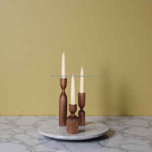 Unique Bone Inlay <b>T</b>-<b>Light</b> Holder Handcrafted Decorative <b>Candle</b> Stand for Luxury Interiors, Hotels, and Wedding Decorations - Product Image 2