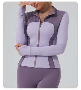 Ensemble veste et pantalon pour femme Y2K, streetwear d'hiver, manches longues, logo personnalisé, tricot contrasté, broderie, design deux pièces - Product Image 6