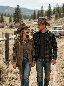 Chapeau de cowboy en cuir véritable fait main, qualité supérieure, sur mesure, style western vintage, unisexe, style country, chapeau Outback - Product Image 6