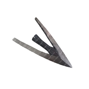 Tiger Touch Barbed Broadhead Arrowhead Iron Vervelles para asegurar el casco - Product Image 1
