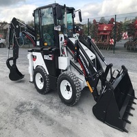 Premium Hidromek 62SS Baggerlader 4x4 mit Frontlader-Anbaugerät, Gebraucht, Hohe Effizienz