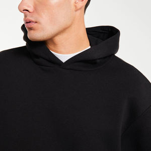 Sudadera con Capucha, Nueva Colección de Invierno, Estilo Urbano, Corte Holgado, Transpirable, Ecológica, Color Dorado - Product Image 3