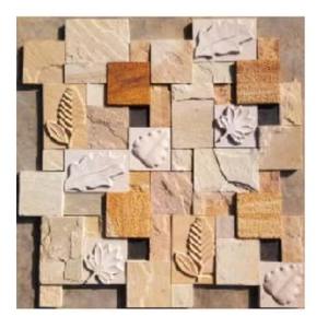 Mosaicos de Piedra Natural Premium, Duraderos, Ecológicos, Resistentes al Agua, Paneles Modernos para Paredes y Pisos, para Hoteles, Salas de Estar y Comedores - Product Image 5