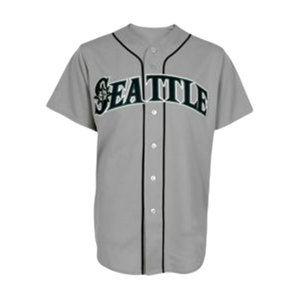 Uniforme de Béisbol Gris Personalizado al por Mayor – Jersey y Pantalones con Ribete Negro, Logotipo y Número del Equipo Personalizados, Proveedor de Ropa Deportiva OEM - Product Image 2