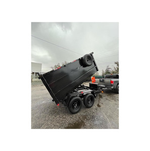 Remolque de Volteo Nuevo y Limpio, Listo para Enviar Directamente de Fábrica, con Diseño de Chasis Duradero para Uso en Construcción y Agricultura - Product Image 1