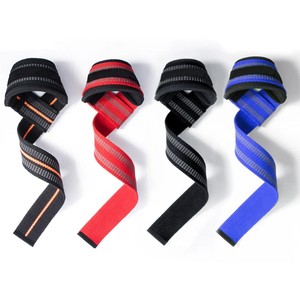 Correas de levantamiento de pesas de algodón de alta resistencia, cómodas y de primera calidad para entrenamiento de gimnasio, peso muerto y ejercicios de powerlifting. - Product Image 3