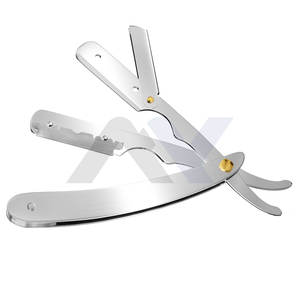 Navaja de Afeitar Profesional de Alta Calidad para Hombre, Navaja de Afeitar de Borde Recto, Duradera, con Logotipo Personalizado, Venta al por Mayor - Product Image 3