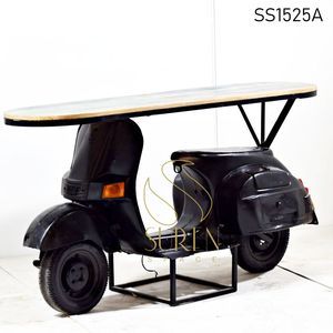 Mostrador de Exhibición para Eventos y Automóviles de Madera Maciza Azul Oscuro, Diseño Único y Artesanal, Último Modelo SUREN SPACE SS1568 - Product Image 3