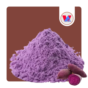 MÁS VENDIDO Harina de Ñame Violeta Deshidratada a Base de Plantas, Polvo de Camote Morado Deshidratado de Baja Humedad para Decoración de Pasteles Ecológicos 1kg - Product Image 1
