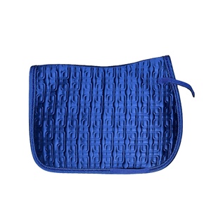 BRAND ZONE Tapis de selle d'équitation en satin de soie pour dressage et saut d'obstacles, haute qualité, confortable et durable, personnalisable - Product Image 1