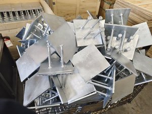 Plaque de <span class=keywords><strong>fixation</strong></span> galvanisée durable pour système de levage de béton préfabriqué - Product Image 5