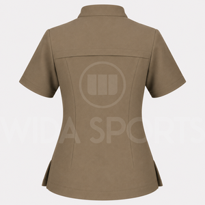 Custom Woven 100% Cotton Unisex Medical <b>Scrubs</b> and Pants Set with Needle Detection and Seamless Fusing for Hospital Use - Product Image 3