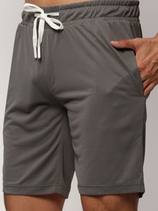 Low MOQ Men's Solid Plus Size Summer Shirt Short <b>Set</b> Customized Breathable Cotton 2-Piece Joggers Tracksuit Twin Matching <b>Set</b> - Product Image 3