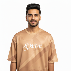 เสื้อยืดสไตล์คนเมืองขนาดใหญ่พิเศษสำหรับผู้ชายแฟชั่นสตรีทลำลองทรงหลวมสวมใส่ได้ทุกวัน - Product Image 1