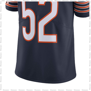 Wearpex Industry American Football Jerseys Custom Made Sublimation Transfer Print 100% Polyester Quick Dry Breathable V-neck - Product Image 6