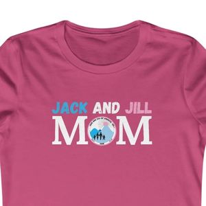 เสื้อยืดผู้หญิง Jack and Jill ขายส่ง พิมพ์โลโก้ตามสั่ง แขนสั้น เนื้อผ้านุ่ม ระบายอากาศดี คอกลม สไตล์ลำลอง แฟชั่นทันสมัย - Product Image 3