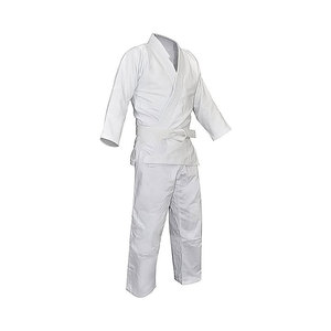 Kimono de BJJ Negro Unisex para Adultos, 100% Algodón, Duradero, Corte Regular, Estilo Liso Teñido, Ropa de Artes Marciales - Product Image 6