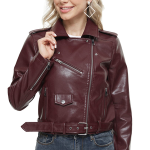 Veste d'hiver pour femme à col boutonné en peau de mouton tissée respirante et écologique, coupe-vent de haute qualité, tendance, à prix abordable - Product Image 6