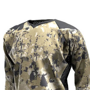 Jersey Sublimado de Manga Larga para Paintball, para Hombre, con Cuello Alto, Corte Regular, Poliéster 140g, Sin Tirantes, Personalizable para Equipos - Product Image 2