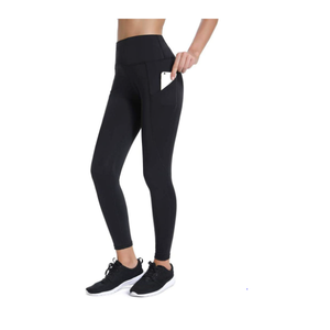 Leggings deportivos sin costuras para mujer, de cintura alta, con efecto fruncido en los glúteos, control de abdomen, para gimnasio, fitness y yoga, de tejido de punto. - Product Image 1