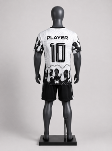 Ensemble d'uniformes de football pour sports d'équipe, avec conception respirante, coupe athlétique, design court anti-humidité pour une performance constante - Product Image 3