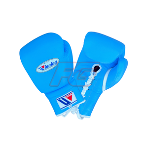 Winning Custom Boxing Gear Set Cowhide Leather Hook & Loop Lace up boxing <b>gloves</b> Professional Fight Equipment Manufacturer - Product Image 6