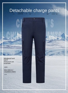 Pantalon de travail 3-en-1 pour homme et <span class=keywords><strong>femme</strong></span>, en polaire chaude et amovible, idéal pour l'automne et l'hiver, les sports de plein air et la <span class=keywords><strong>randonnée</strong></span>, en polyester - Product Image 4