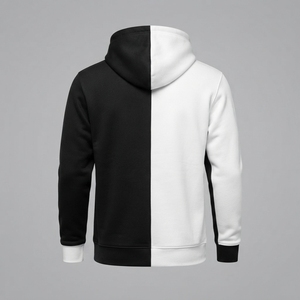 เสื้อฮู้ดดี้ผู้ชายพรีเมียมสำหรับใส่ลำลองและเล่นกีฬา ดีไซน์ฮู้ดสวมใส่สบาย มีกระเป๋าจิงโจ้และปลายแขนเสื้อแบบริบ เหมาะสำหรับใส่ในชีวิตประจำวัน - Product Image 4