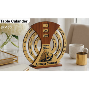 Corporate Wooden Desk <b>Calendar</b>-Personalized <b>Digital</b> Printing Promotional Gift for Mother's Day & Christmas - Product Image 1