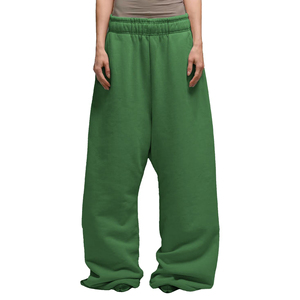 Pantalon de jogging ample et évasé personnalisé en molleton épais 500 g/m² en French Terry 100 % coton pour homme - Product Image 3