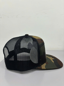 Casquette de camionneur camouflage avec patch brodé personnalisé à 6 panneaux, maille respirante, style décontracté, tendance, classique, pour adultes - Product Image 3
