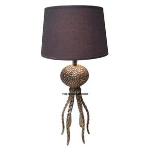 <b>Lighting</b> Table Lamp Nordic Living Room Bedroom Bedside New Arrival Aluminum Metal With Marble Base and White Shade - Product Image 2