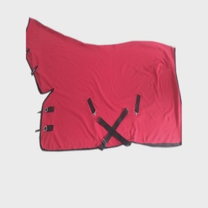 Black <b>Waterproof</b> Horse Rug Combo Cooler Equine <b>Blanket</b> with Fleece Lining Brass Fittings for Riding House Kanpur India - Product Image 6
