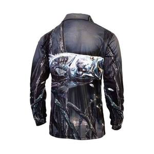Camisetas Polo de Pesca Sublimadas UPF50+ al por Mayor para Hombre, Camisetas Polo de Secado Rápido, Camisetas Polo de Pesca de Manga Larga de Alto Rendimiento - Product Image 5
